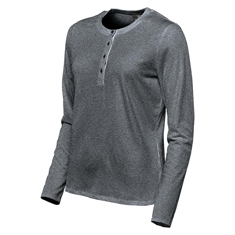 Women's Torcello L/S Henley Tee - Stormtech Australia