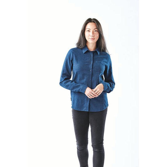 Women's Dockyard Long Sleeve Twill Shirt - STORMTECH Australia