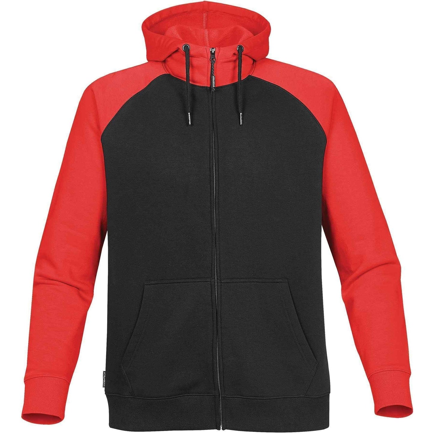 Black/Bright Red