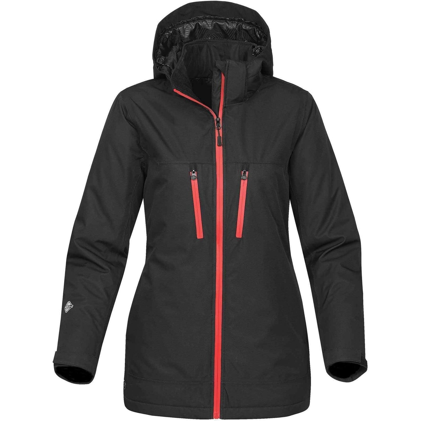 Black/Bright Red