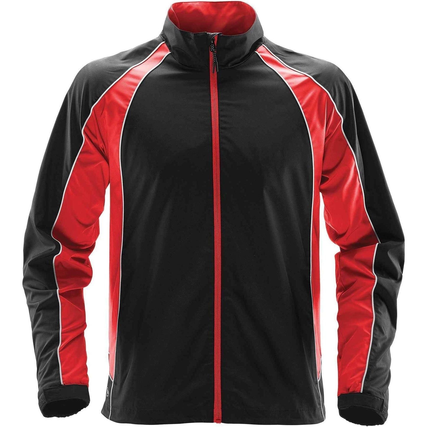 Black/Bright Red/White
