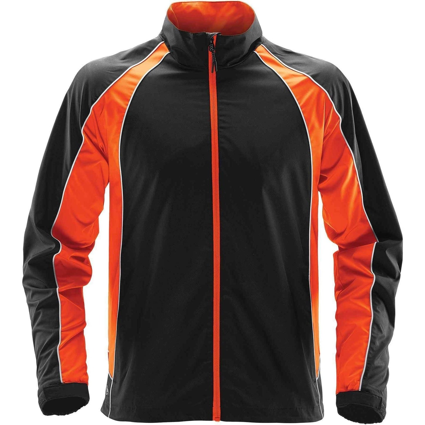 Black/Orange/White