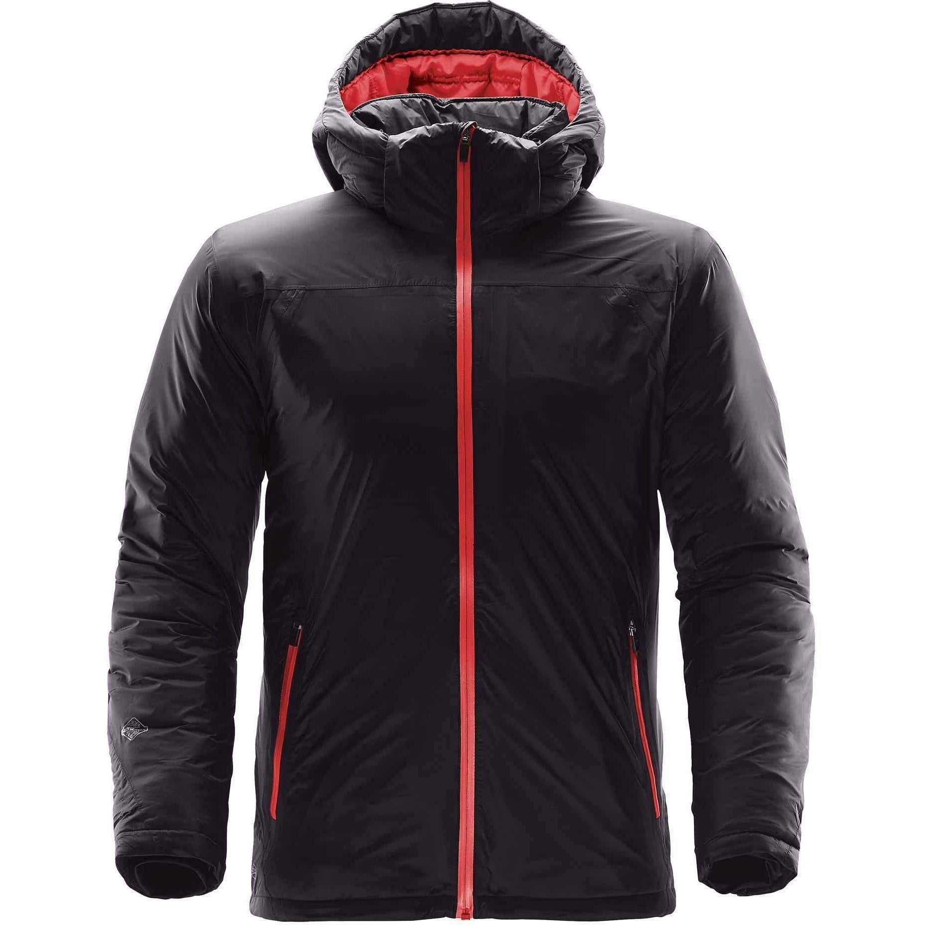 Black/Bright Red